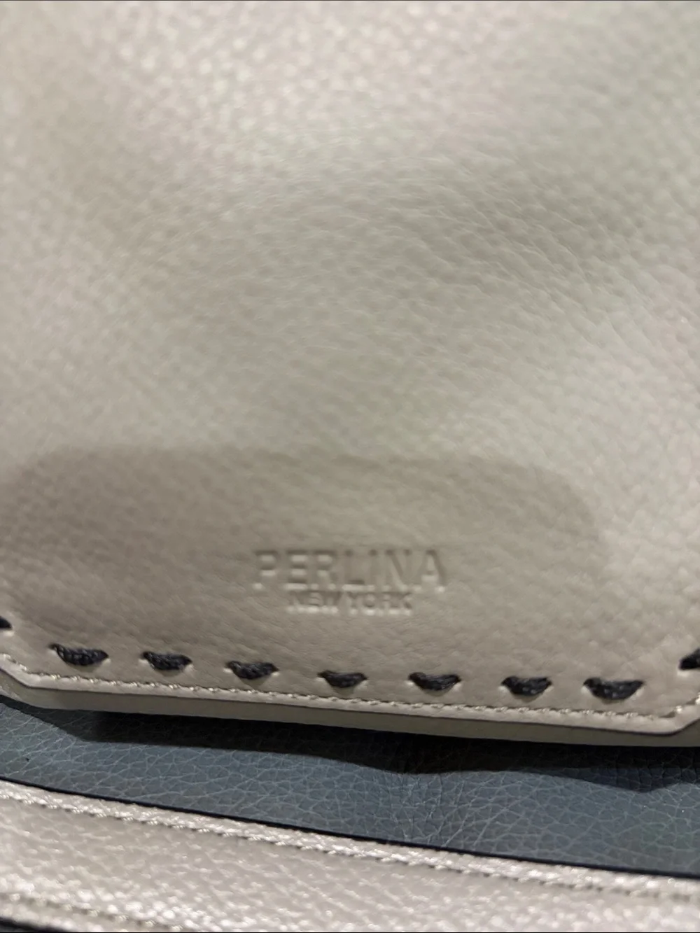 NWT Perlina Pebbled Leather Purse